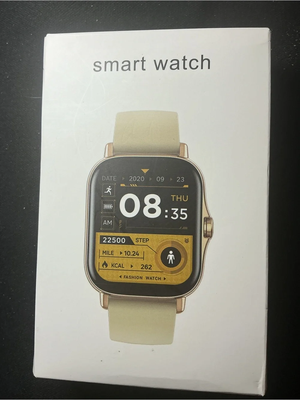 ★ Smart Watch Fitness Tracker Bluetooth Touchscreen HryFine NIB